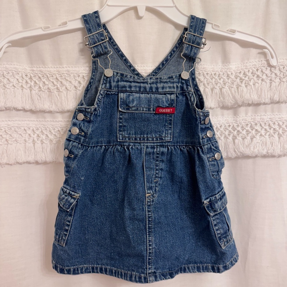 Vintage Baby Guess Overall Dress
